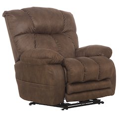 Dawkins Oversized Power Lay Flat Recliner with Extra Extension Footrest