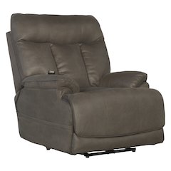 Anders Power Lay Flat Recliner with Power Headrest, Power Lumbar, Heat & Massage