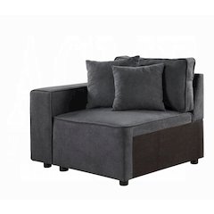 Silvester Modular - Armrest (2Pcs) Gray Fabric