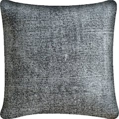 Laneus II 22 x 22 Dark Gray Speckled Decorative Pillow Cover