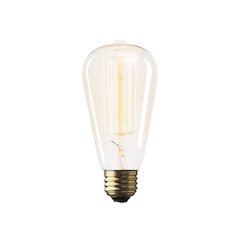 Filament Teardrop E26 40W 5.5"H Bulb