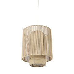 Aviario 14.2 L x 14.2 W x 14.2 H Natural Cane Cylindrical Pendant Light