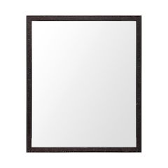 Bristol Espresso 20x24 Faux Wood Frame Bathroom Vanity Mirror