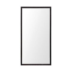 Bristol Espresso 20x40 Faux Wood Frame Bathroom Vanity Mirror