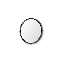 Elena I Small Black Wall Mirror