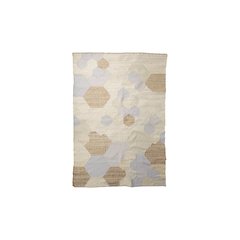 Mayson 5x8 Cream Multi-Colored Honeycomb Pattern Area Rug