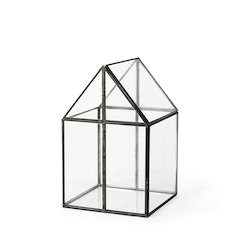 (Medium) 8L X 8W X 13H Hut Terrariumglass Base