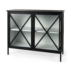 Two Door Glass Cabinet