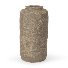 Bala Small Gray Paper Mache Vase