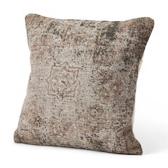 Taupe Square Pillow Cover