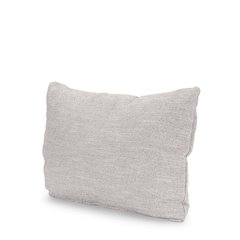 Halston Arm Pillow Light Gray Performance Fabric