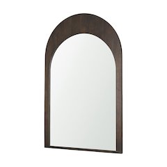 Celeste Dark Brown Medium Arched Mirror