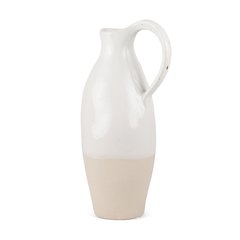 Valora Black Speckled Cream Light Beige Ceramic Jug