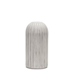 UmmSmall Off White Gray-Brown Antiquing Ceramic Floor Vase