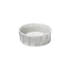 Silone (Small) 9L x 9W White Ceramic Bowl