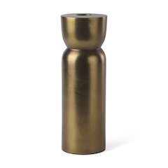 Malta Aluminum Candle Holder Large