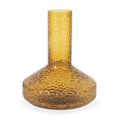 Jolene Tall  Amber Glass Vase