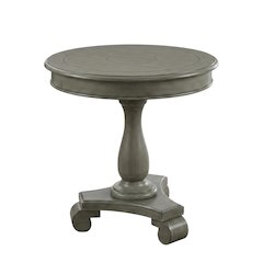 Grey, Pedestal Table, Pedestal Base, Quality Build