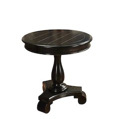 Black, Pedestal Table, Pedestal Base, Quality Build