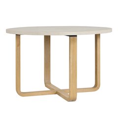 Arden 47" Round Wood Dining Table