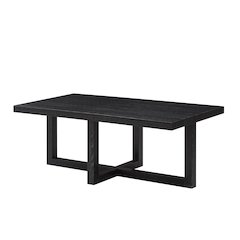 Luno Contemporary Coffee Table, Black