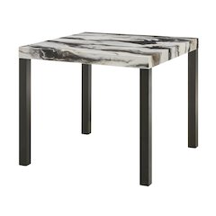 Cavira Modern Faux Marble Counter Height Dining Table