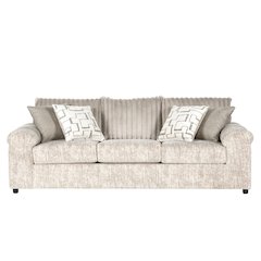 Nason Wide Wale Corduroy Sofa, Parchment