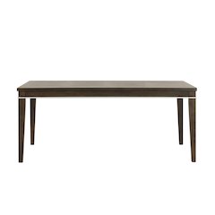 Aberll Wood Dining Table, Gray