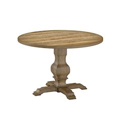 Havre Pedestal Base Round Dining Table