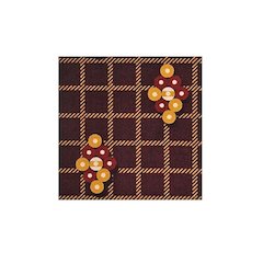 Games People Play Roll the Dice 5'4" x 7'8" Area Rug in Color Burgundy
