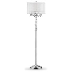 62.5" Moiselle Crystal Floor Lamp