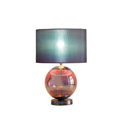 18.75" In Artie Orb Irredescent Chrome Table Lamp