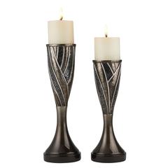 12 In, 14 In Lelei Candleholder Set Of 2
