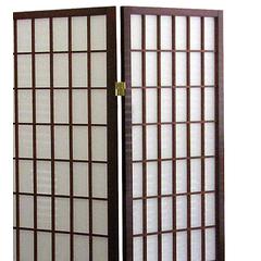 3-Panel Room Divider - Cherry