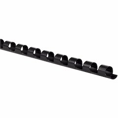 Mead CombBind Binding Spines - 0.25" Maximum Capacity - 25 x Sheet Capacity - For Letter 8 1/2" x 11" Sheet - Plastic - 125 / Box