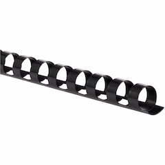 Mead CombBind Binding Spines - 0.43" Maximum Capacity - 70 x Sheet Capacity - For Letter 8 1/2" x 11" Sheet - Plastic - 125 / Box