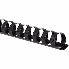Mead CombBind Binding Spines - 0.62" Maximum Capacity - 125 x Sheet Capacity - For Letter 8 1/2" x 11" Sheet - Plastic - 125 / Box