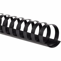 Mead CombBind Binding Spines - 1" Maximum Capacity - 200 x Sheet Capacity - For Letter 8 1/2" x 11" Sheet - Plastic - 125 / Box