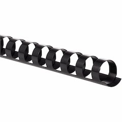 Mead CombBind Binding Spines - 0.56" Maximum Capacity - 105 x Sheet Capacity - For Letter 8 1/2" x 11" Sheet - Plastic - 125 / Box