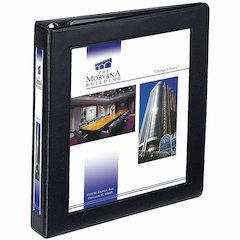 Avery Heavy-Duty Framed View 3-Ring Binder, 1" EZD Rings, Black - Avery&reg; Heavy-Duty Framed View 3-Ring Binder, 1" One Touch EZD(R) Rings, 1 Black Binder (68054)