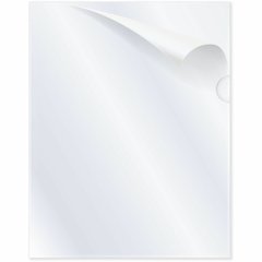 C-Line 62127 Letter Recycled Project File - 8 1/2" x 11" - Polypropylene - Clear - Tear Resistant, Static-free, Copy Safe, Non-glare - 70% Recycled - 25 / Box