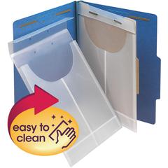 Smead Legal, Letter No File Jacket - 8 1/2" x 14" , 8 1/2" x 11" - 3/4" Expansion - Polypropylene - Clear - 24 / Box