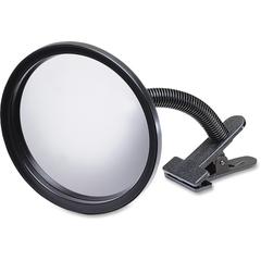 See All Portable Clip-On Mirror - Round - x 7" Diameter - 1 Each