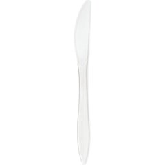 Genuine Joe Medium-weight Knives - 1000/Carton - White