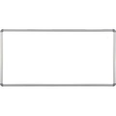 MooreCo Magna Rite Magnetic Marker Boards - 48" (4 ft) Width x 96" (8 ft) Height - Steel, Polyvinyl Chloride (PVC), Medium Density Fiberboard (MDF) Surface - Anodized Aluminum Frame - Rectangle - 1 Ea