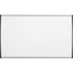 Quartet Arc Cubicle Magnetic Whiteboard - 24" (2 ft) Width x 14" (1.2 ft) Height - White Painted Steel Surface - Silver Aluminum Frame - Horizontal - Magnetic - 1 Each
