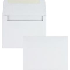 Quality Park A2 Quarter-folded Invitation Envelopes - #5-1/2 - 4 3/8" Width x 5 3/4" Length - 24 lb - Flap - 500 / Box - White