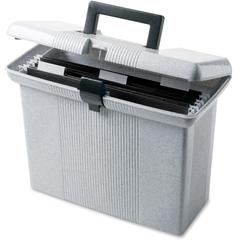 Pendaflex Portafile File Storage Box - Internal Dimensions: 13.87" Width x 6.37" Depth x 10.87" Height - External Dimensions: 14" Width x 6.5" Depth x 11" Height - Media Size Supported: Letter - Light