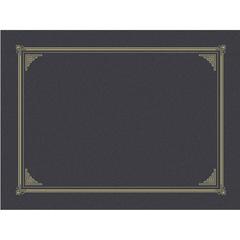 Geographics A4, Letter Recycled Certificate Holder - 8 19/64" x 11 45/64" , 8 1/2" x 11" , 8" x 10" - Metallic Gray - 30% Recycled - 6 / Pack
