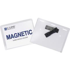 C-Line Magnetic Style Name Badge Holder Kit - Magnetic Style Name Badge Holder Kit